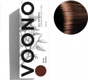 Voono VOONO_All Natural Hennacolour Line henna do włosów Dark Brown 100g 1