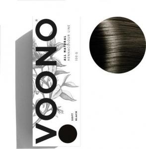 Voono VOONO_All Natural Hennacolour Line henna do włosów Soft Black 100g 1