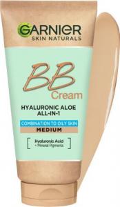 Garnier Hyaluronic Aloe All-In-1 BB Cream nawilżający krem BB do skóry mieszanej i tłustej Śniady 50 ml 1