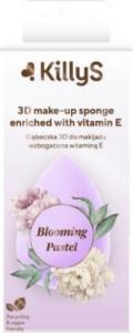 Killy`s KILLYS_Blooming Pastel 3D Make-up Sponge gąbeczka 3D do makijażu wzbogacona witaminą E 1