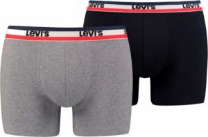 Levi`s Levi's Boxer 2 Pairs Briefs 37149-0202 Czarne S 2