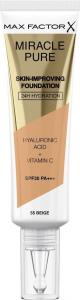MAX FACTOR MAX FACTOR_Miracle Pure Skin Improving Foundation SPF30 PA+++ 55 Beige 30ml 1