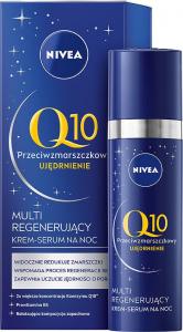 Nivea NIVEA_Q10 Anti-Wrinkle Power Multi Regenerating przeciwzmarszczkowe serum regenerujące na noc 30ml 1