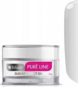 Silcare SILCARE_Sugar Effect Gel Pure Line żel do zdobień White 10g 1