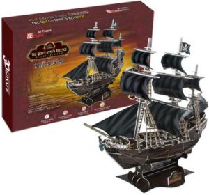 Dante Puzzle 3D The Queen Anne's Revenge (306-24005) 1