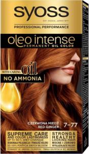 Syoss SYOSS_Oleo Intense farba do włosów trwale koloryzująca z olejkami 7-77 Czerwona Miedź 1