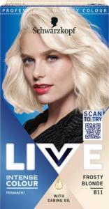 Schwarzkopf SCHWARZKOPF_Live Intense Colour farba do włosów 2w1 B11 Frosty Blonde 1