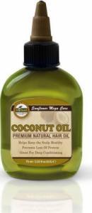 Difeel DIFEEL_Sunflower Mega Care Coconut Oil Premium Natural Hair Oil olejek do włosów zniszczonych i suchych Kokos 75ml 1