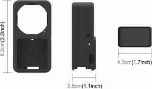 Puluz Pokrowiec Futerał Etui Do Dji Action 2 Power Combo / Pu573b 3
