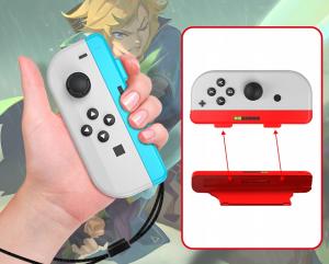 JYS uchwyty Handgrip na Joy-Con niebiesko-czerwone 8
