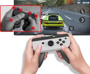 JYS uchwyty Handgrip na Joy-Con czarne 4
