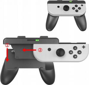 JYS uchwyty Handgrip na Joy-Con czarne 5