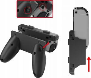 JYS uchwyty Handgrip na Joy-Con czarne 6
