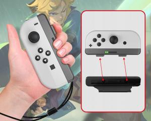 JYS uchwyty Handgrip na Joy-Con czarne 8