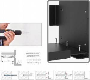 JYS stojak ścienny na Xbox Series X czarny 4