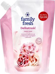 Family Fresh FAMILY FRESH_Hand Soap pielęgnacyjne mydło do rąk z wyciągiem z jedwabiu Refill 750ml 1
