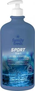 Family Fresh FAMILY FRESH_Sport 2in1 Shower Gel żel pod prysznic 1000ml 1