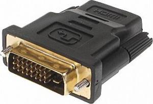 Adapter AV HDMI - DVI-D czarny (HDMI-DVI) 1