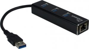 HUB USB Argus Argus 1x RJ-45  + 3x USB-A 3.0 (88885439) 1