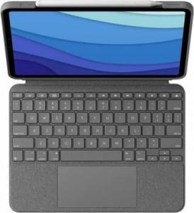 Logitech Logitech Combo Touch Tastatur Trackpad Apple iPad 12,9" (5. Gen.) Gray 1