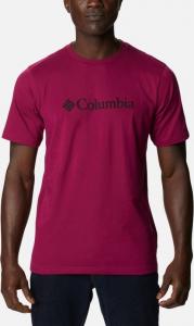 Columbia Koszulka męska CSC Basic Logo Short Sleeve Red Onion r.L 1