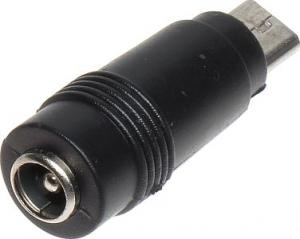 Adapter USB GT-55 MicroUSB - DC-in Czarny  (USB-W-MICRO/GT-55) 2