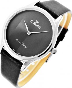 Zegarek Gino Rossi Czarny Zegarek Damski G.Rossi 11765A-1A1 Srebrna koperta 3