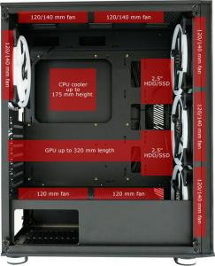 Obudowa LC-Power Gaming 803B Shaded_X RGB (LC-803B-ON) 10