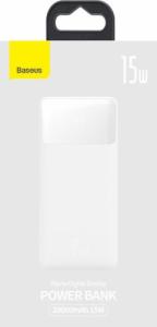 Powerbank Baseus Bipow Digital Display 15W 20000mAh Biały 5