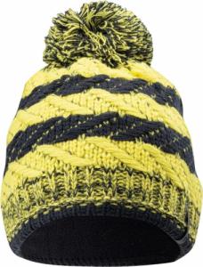 Iguana Czapka zimowa unisex Iguana Kagu limonkowo-szara z polarem 2