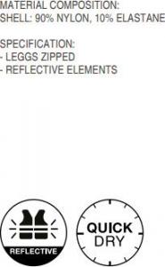 Hi-Tec Spodnie trekkingowe damskie Hi-tec Lady Erken beżowe-szare rozmiar L 6