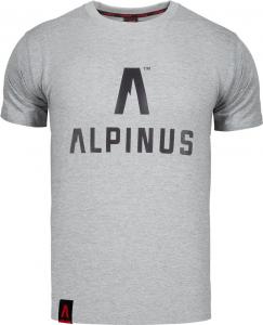 Alpinus Koszulka męska Classic szara r.L 1