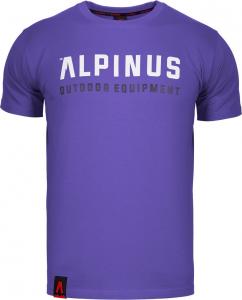 Alpinus Koszulka męska Outdoor eqpt. fioletowa r.M 1