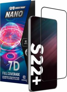 Crong Crong 7D Nano Flexible Glass Szkło hybrydowe 9H na ekran Samsung Galaxy S22+ PLUS 1