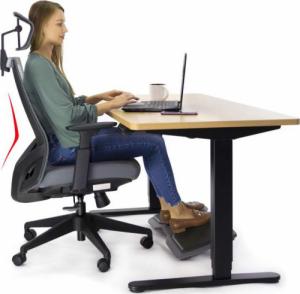 Krzesło biurowe Ergosolid Nario-150 Czarne 15