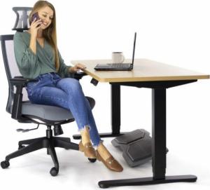 Krzesło biurowe Ergosolid Nario-150 Czarne 16