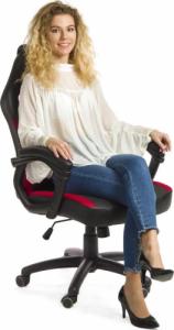 Fotel Ergosolid RS-2 Czerwony 3