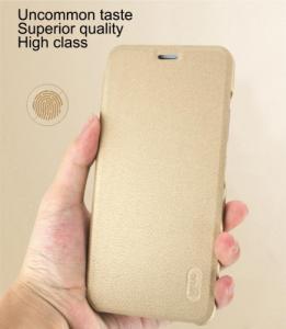 Lenuo Etui flip z klapką Lenuo LeDream do Xiaomi Redmi S2 złote 2