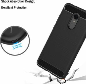 Karbon Pancerne etui KARBON do Xiaomi Redmi 5 Plus czarne 2