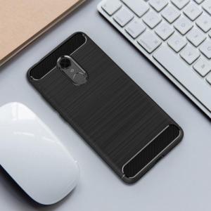 Karbon Pancerne etui KARBON do Xiaomi Redmi 5 Plus czarne 5