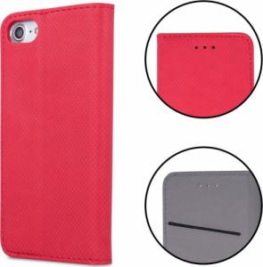 Etui z klapką Smart Magnet do Xiaomi 12 5G / 12X 5G czerwone 4