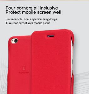 Lenuo Etui flip z klapką Lenuo LeDream Xiaomi Redmi Note 5A Brązowy 5