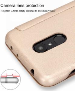 Lenuo Etui flip z klapką Lenuo LeDream Xiaomi Redmi 5 Czarny 11