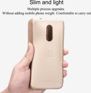 Lenuo Etui flip z klapką Lenuo LeDream Xiaomi Redmi 5 Czarny 6