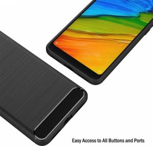 Karbon Pancerne etui KARBON do Xiaomi Redmi 5 czarne 3