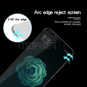 MOFI Szkło hartowane na pełny ekran MOFI do Xiaomi Mi A2 / 6X czarne 3