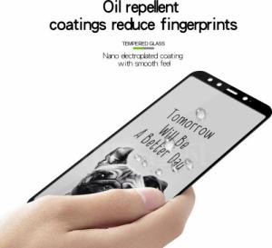 MOFI Szkło hartowane na pełny ekran MOFI do Xiaomi Mi A2 / 6X czarne 6