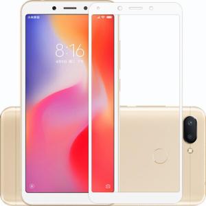 MOFI Szkło hartowane na pełny ekran MOFI do Xiaomi Redmi 6 / 6A białe 2