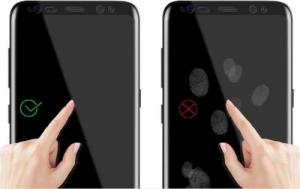 MOFI Szkło hartowane na pełny ekran MOFI do Samsung Galaxy S8 Plus czarne 6