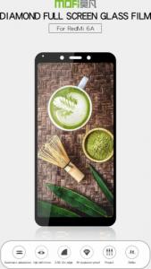 MOFI Szkło hartowane na pełny ekran MOFI do Xiaomi Redmi 6 / 6A czarne 5